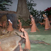 Les crèches à l'Abbaye de la Maigrauge