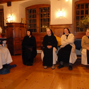 Saint Nicolas vient visiter la communauté